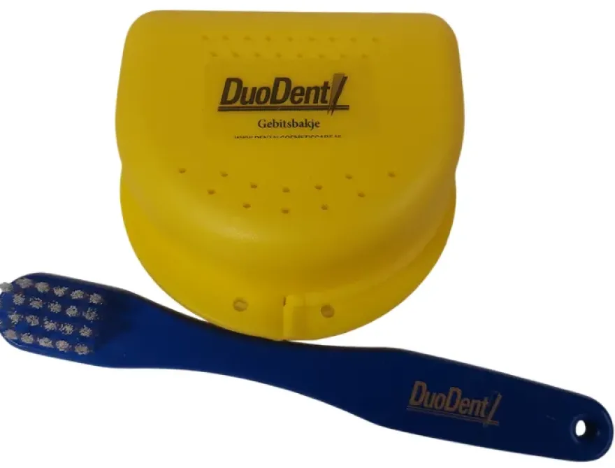 Duodent Prothese Gebitbak Set (1 stuk)