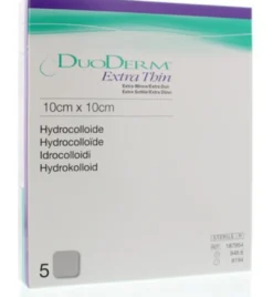 Duoderm Extra thin 10 x 10 cm (5 stuks)