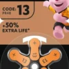 Duracell Hearing aid AID 13 (6 stuks)