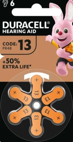 Duracell Hearing aid AID 13 (6 stuks)