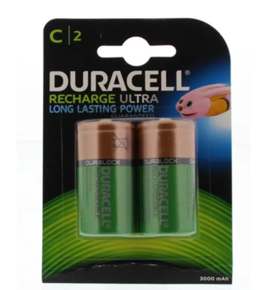 Duracell Rechargeable C HR14 (2 stuks)