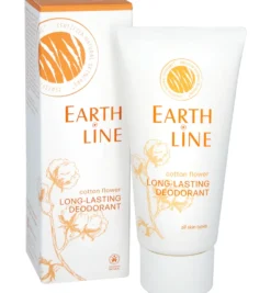 Earth-Line Long lasting deodorant cotton flower (50 ml)