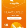Easyglide Easyglide condoom met smaakjes (10 stuks)