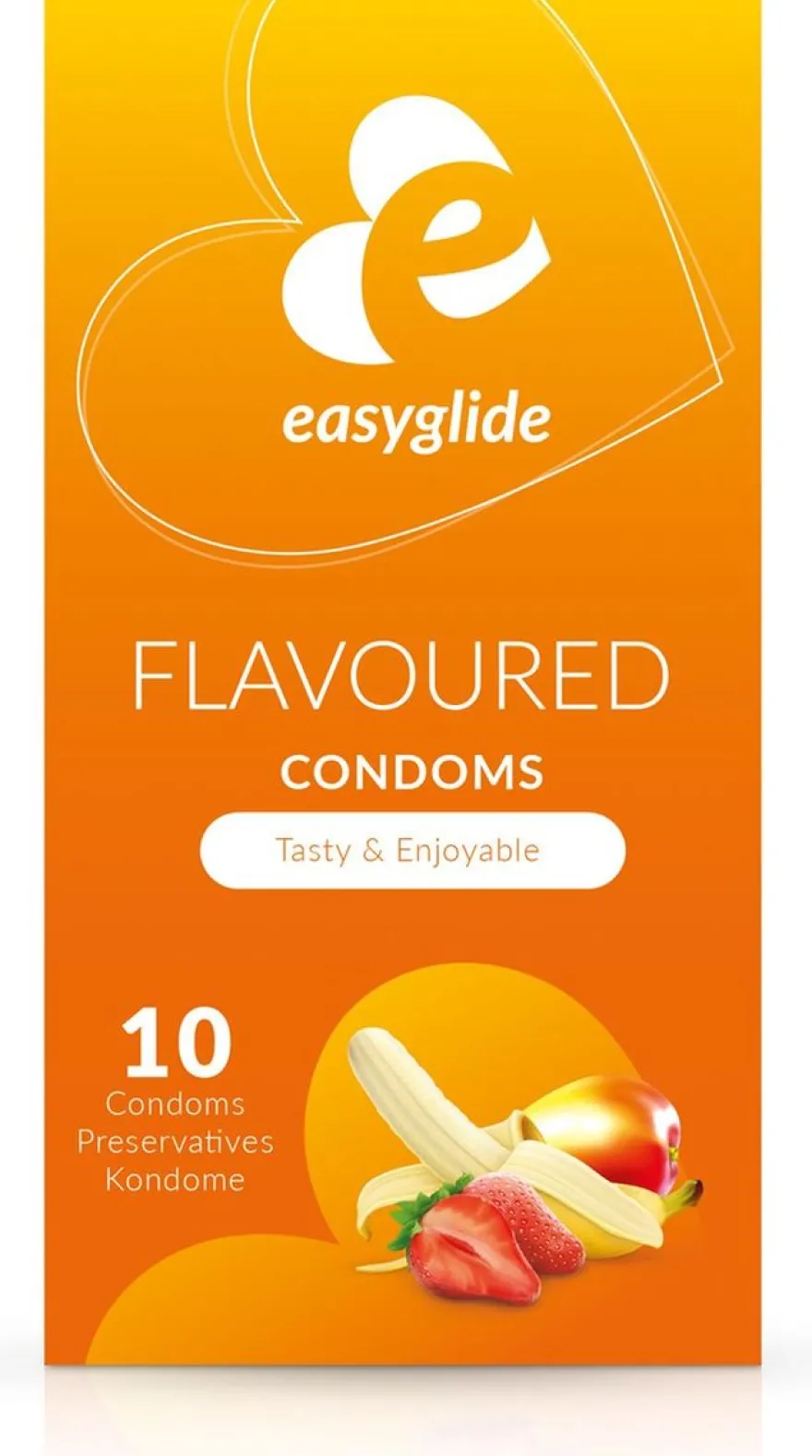Easyglide Easyglide condoom met smaakjes (10 stuks)