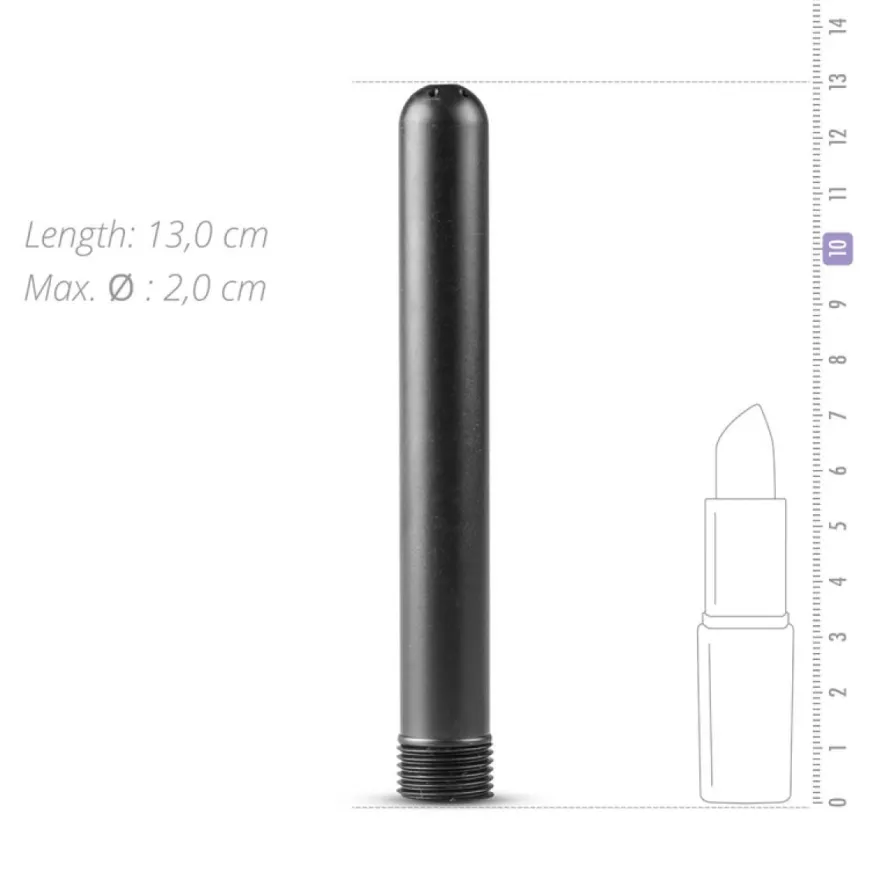 Easytoys Anal Collection – Anal Shower Head Nozzle Zwart (1 stuk)
