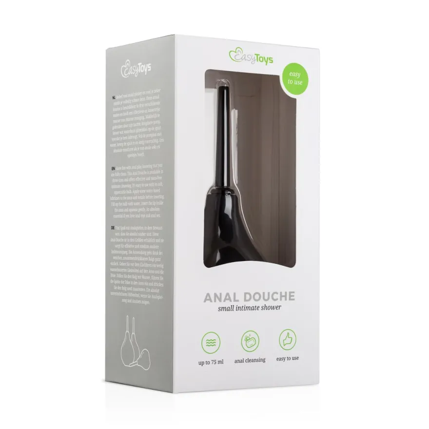 Easytoys Anal Collection – Anal Douche Small Zwart (1 stuk)
