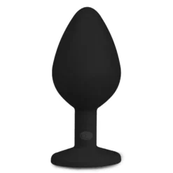 Easytoys Anal Collection – Diamond Plug Medium Zwart (1 stuk)