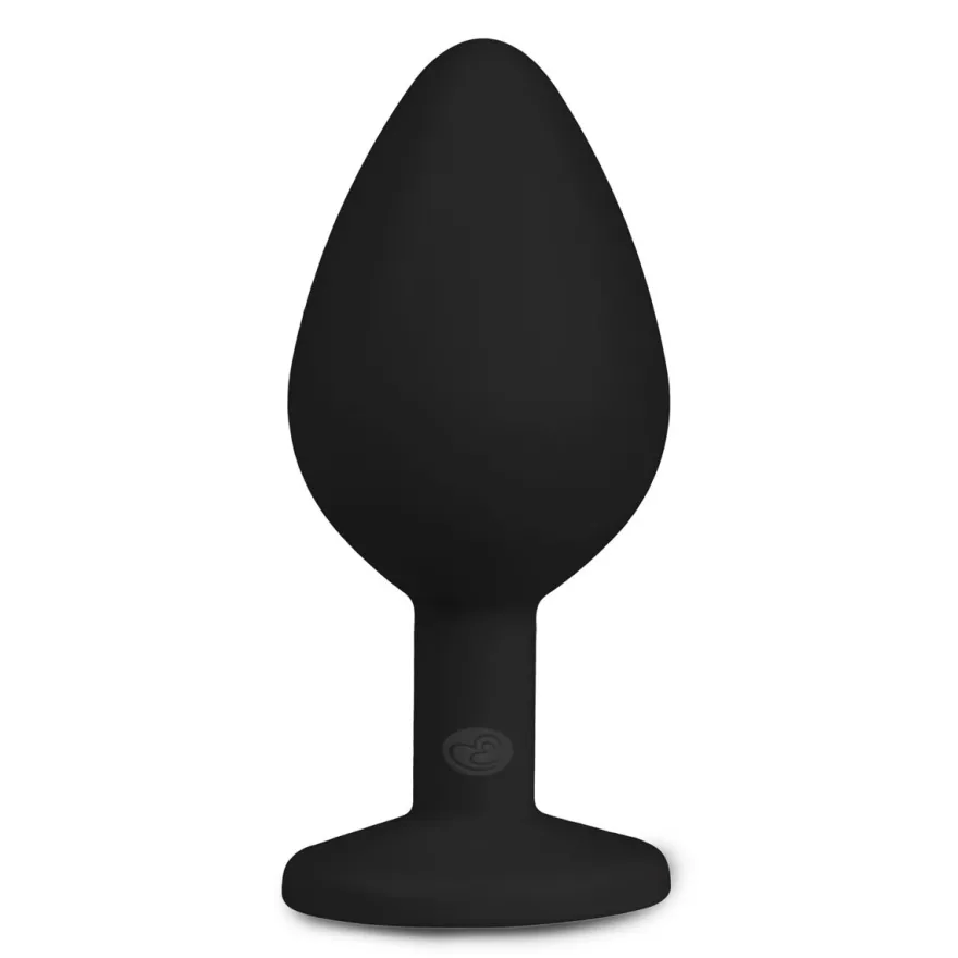 Easytoys Anal Collection – Diamond Plug Medium Zwart (1 stuk)