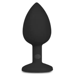 Easytoys Anal Collection – Diamond Plug Small Zwart (1 stuk)