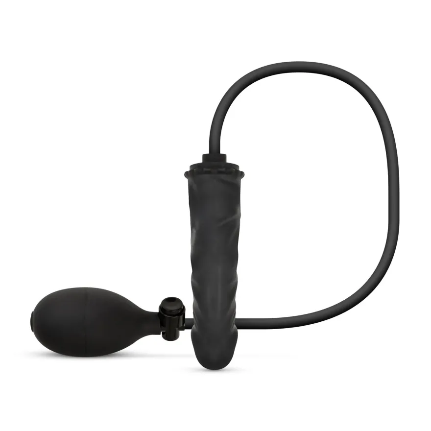 Easytoys Anal Collection – Inflatable Dildo Zwart (1 stuk)