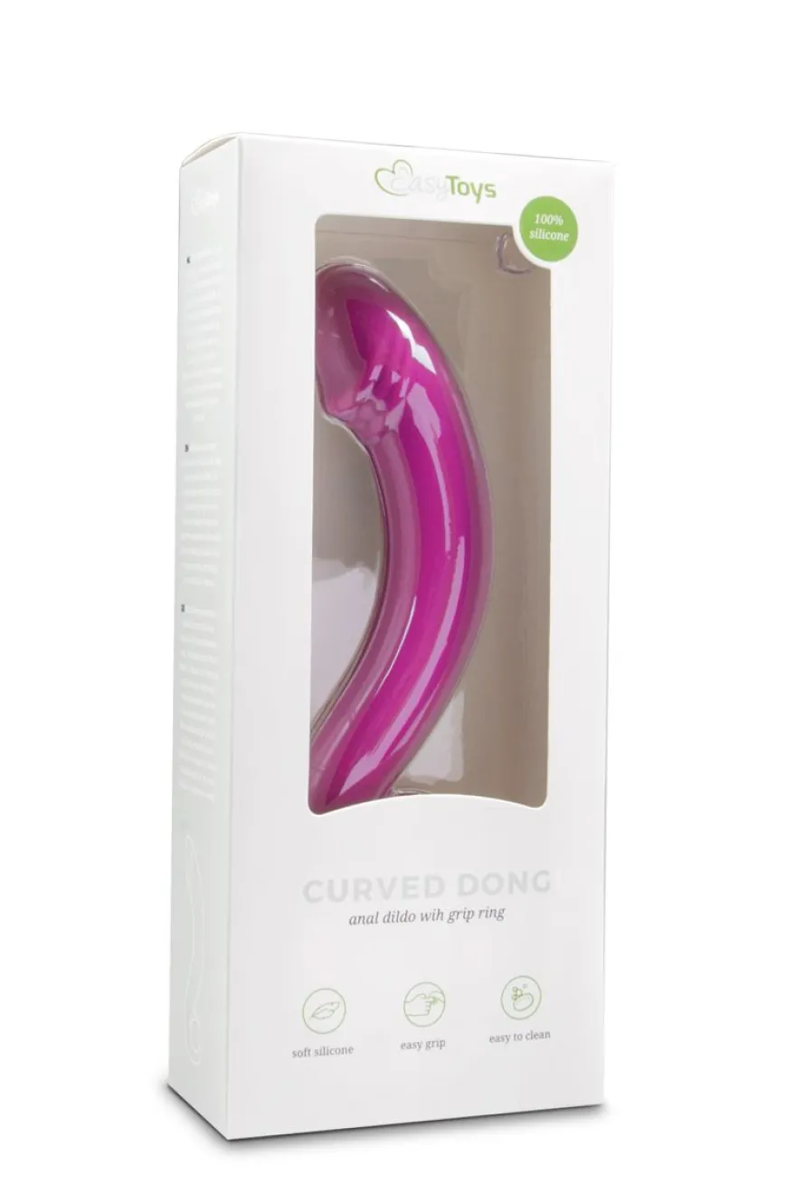 Easytoys Anal Collection – Silicone Prostate Dildo Roze (1 stuk)