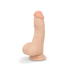 Easytoys Dildo Collection – Dildo with Balls 12 cm Beige (1 stuk)