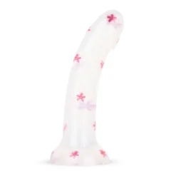 EasyToys Dildo Collection – Flower Power Dildo Small Roze, Wit (1 stuk)