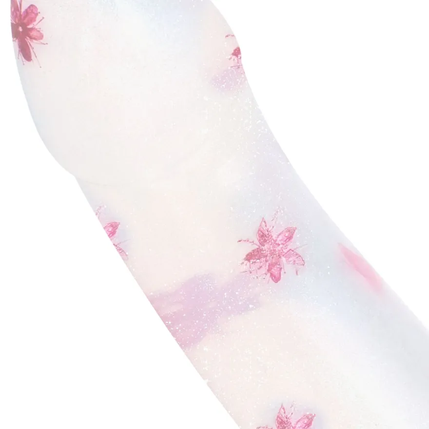 EasyToys Dildo Collection – Flower Power Dildo Small Roze, Wit (1 stuk)