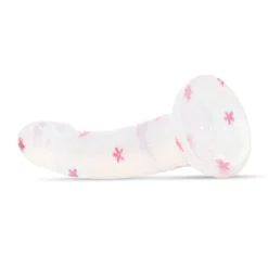 EasyToys Dildo Collection – Flower Power Dildo Small Roze, Wit (1 stuk)