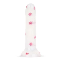 EasyToys Dildo Collection – Flower Power Dildo Small Roze, Wit (1 stuk)
