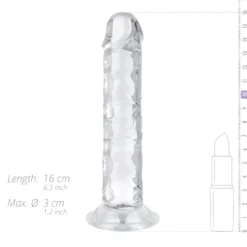 Easytoys Dildo Collection – Jelly Dildo without Balls 14 cm Transparant (1 stuk)
