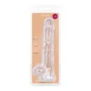 Easytoys Dildo Collection – Jelly Dildo with Balls 19 cm Transparant (1 stuk)