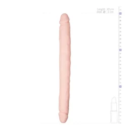 Easytoys Dildo Collection – Silicone Double End Dildo Beige (1 stuk)