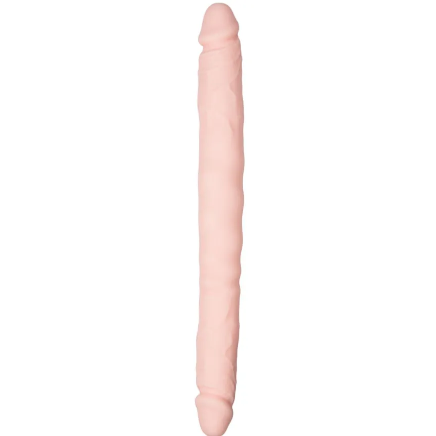 Easytoys Dildo Collection – Silicone Double End Dildo Beige (1 stuk)