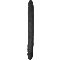 Easytoys Dildo Collection – Silicone Double End Dildo Zwart (1 stuk)