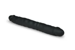 Easytoys Dildo Collection – Silicone Double End Dildo Zwart (1 stuk)