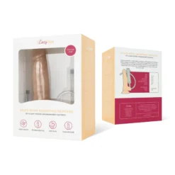 Easytoys Dildo Collection – Squirting Dildo with Syringe Beige (1 stuk)