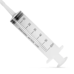 Easytoys Dildo Collection – Squirting Dildo with Syringe Beige (1 stuk)