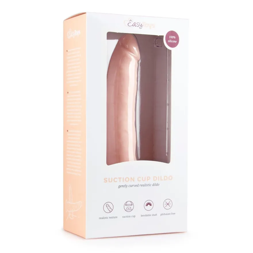 Easytoys Dildo Collection – Suction Cup Dildo Beige (1 stuk)