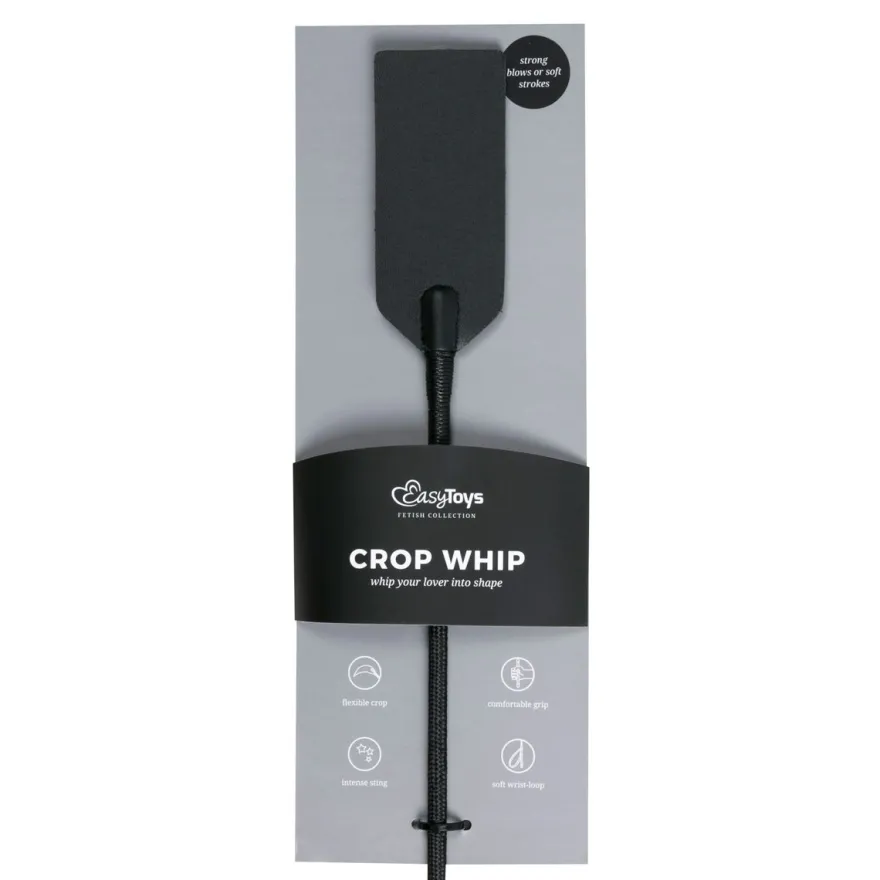Easytoys Fetish Collection Black Whip Zwart (1 stuk)