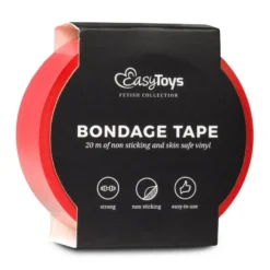 Easytoys Fetish Collection – Bondage Tape Rood (20 m)