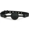 Easytoys Fetish Collection – Ball Gag with Silicone Ball Zwart (1 stuk)