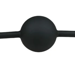 Easytoys Fetish Collection – Ball Gag with Silicone Ball Zwart (1 stuk)