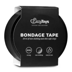 Easytoys Fetish Collection – Bondage Tape Zwart (20 m)