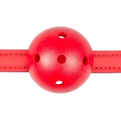 Easytoys Fetish Collection – Ball Gag with PVC Ball Rood (1 stuk)