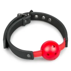 Easytoys Fetish Collection – Ball Gag with PVC Ball Rood (1 stuk)