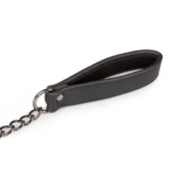 Easytoys Fetish Collection – Fetish Collar with Leash Zwart (1 stuk)