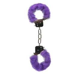 Easytoys Fetish Collection – Furry Handcuffs Paars (1 stuk)