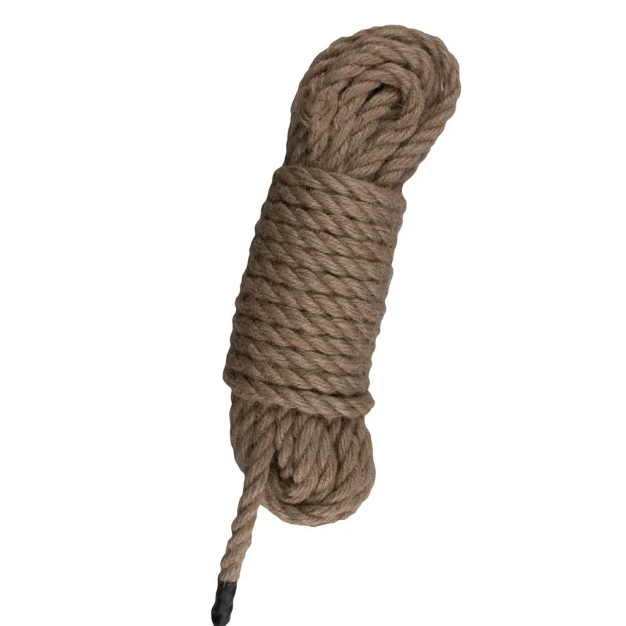 Easytoys Fetish Collection – Hemp Bondage Rope 10 m Bruin (1 stuk)