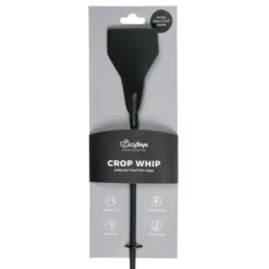 Easytoys Fetish Collection Leahter Black Whip Zwart (1 stuk)