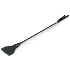 Easytoys Fetish Collection Leahter Black Whip Zwart (1 stuk)