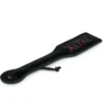 Easytoys Fetish Collection – Leather Paddle XOXO Zwart (1 stuk)
