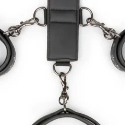 Easytoys Fetish Collection – Neck and Wrist Restraint Zwart (1 stuk)
