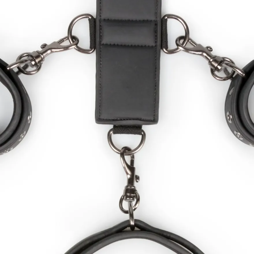 Easytoys Fetish Collection – Neck and Wrist Restraint Zwart (1 stuk)