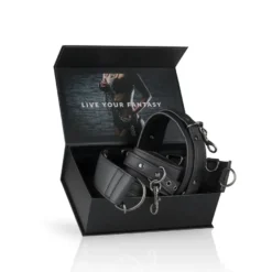 Easytoys Fetish Collection – Neck and Wrist Restraint Zwart (1 stuk)