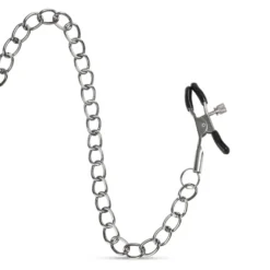 Easytoys Fetish Collection – Open Ball Gag with Nipple Clamps Zwart (1 stuk)