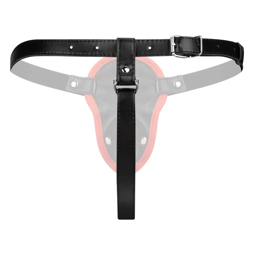 Easytoys Fetish Collection – Strap-On with Double Dildo Zwart (1 stuk)