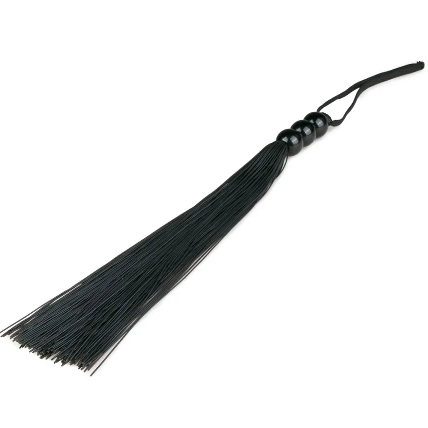 Easytoys Fetish Collection – Silicone Whip Zwart (1 stuk)