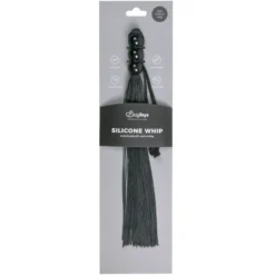 Easytoys Fetish Collection – Silicone Whip Zwart (1 stuk)
