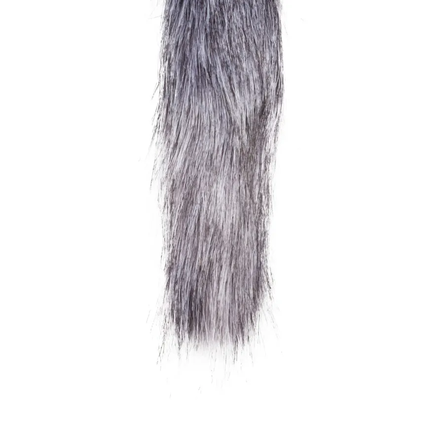 Easytoys Fetish Collection – Silver Fox Tail Plug L Zilver (1 stuk)